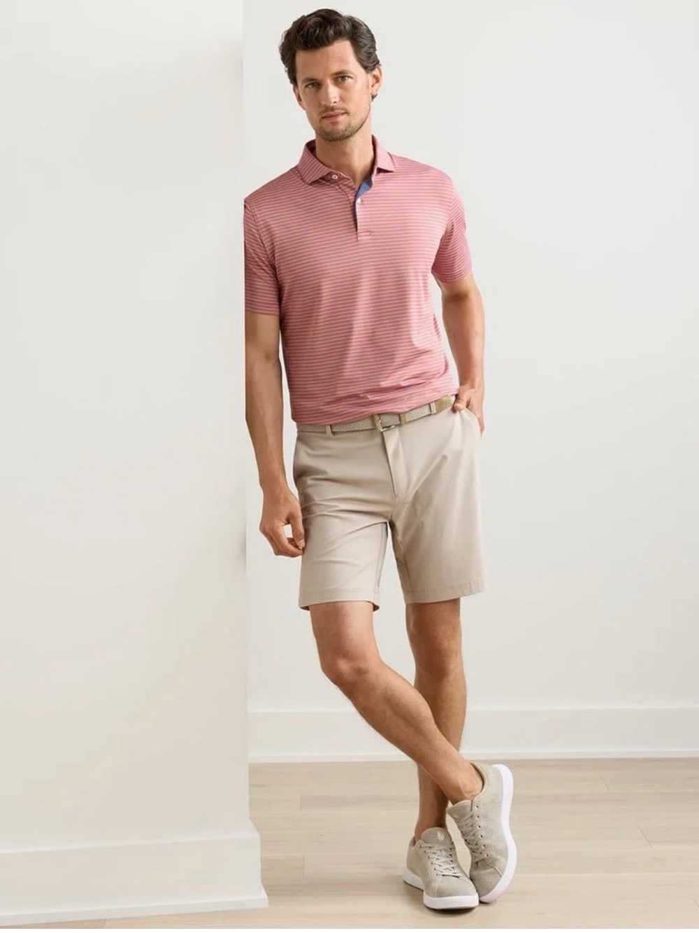 Men's Peter Millar khaki Shorts